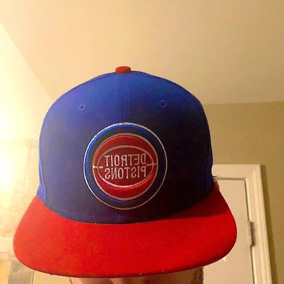 Vintage Detroit Pistons New Era Hat - Picture 1 of 5